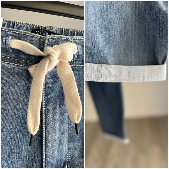 NWT JUDY BLUE CLEARWATER JOGGER HIGH RISE STRAIGHT FIT 15/32 - Picture 4 of 7